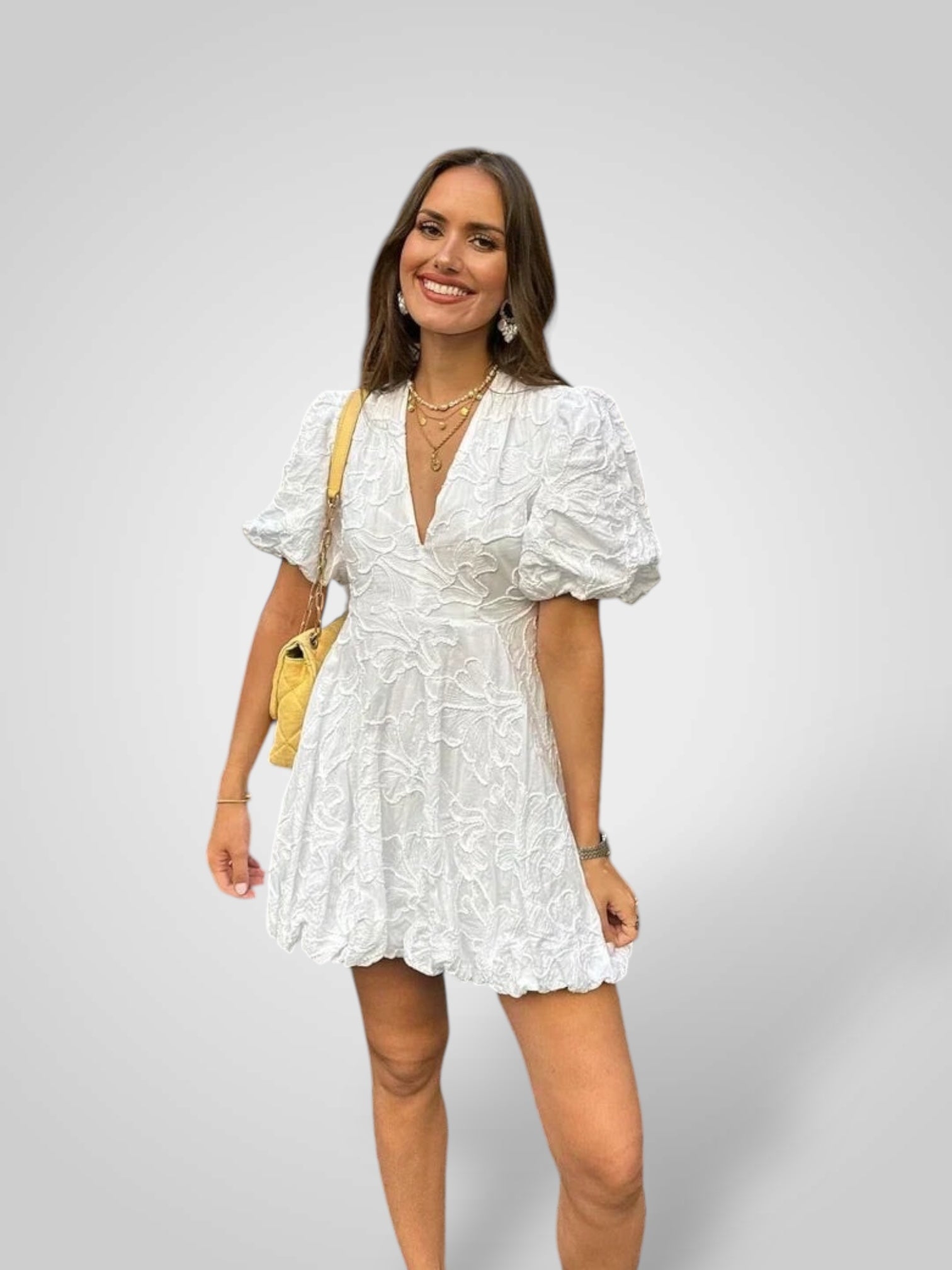 Velora™ | Charlotte Lace Mini Dress
