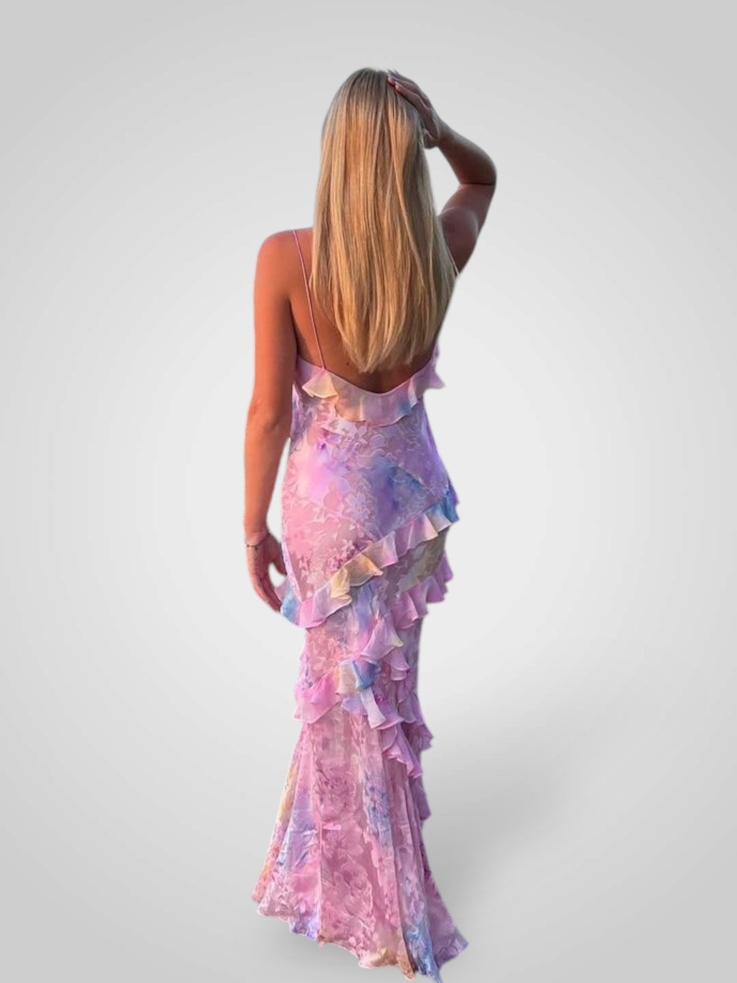 Velora™ | Estella Ruffle Maxi Dress