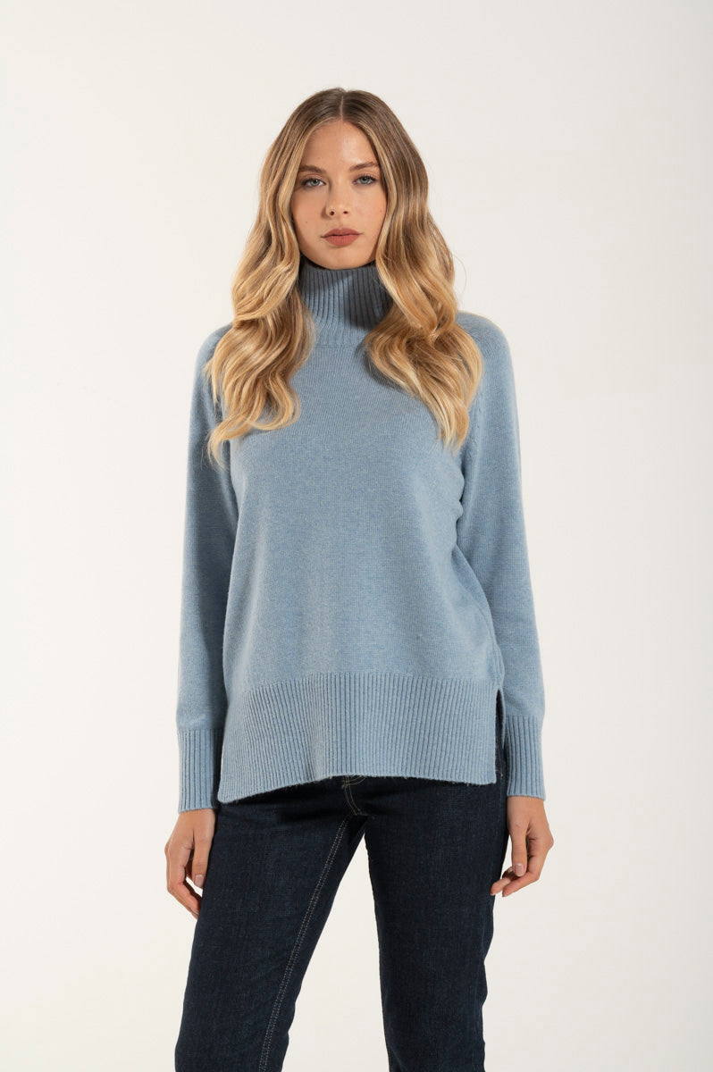Velora™ | Soft Touch Merino Turtleneck